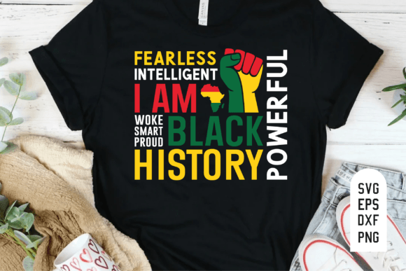 Download I Am Black History Popular SVG PNG - Black Collection