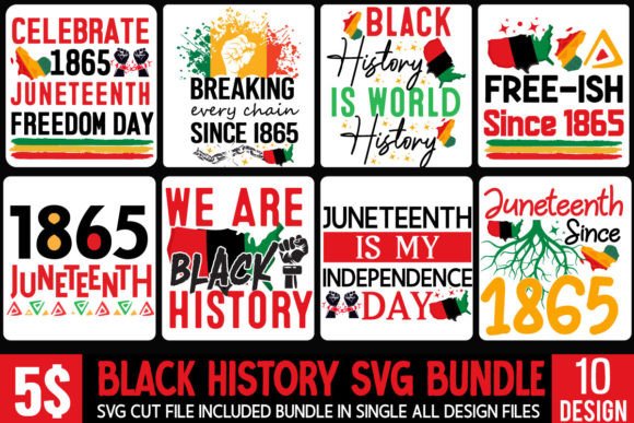 Download Black History SVG Bundle, Juneteenth SVG - Black Collection