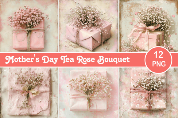 Download Mother's Day Tea Rose Bouquet - Bouquet Collection